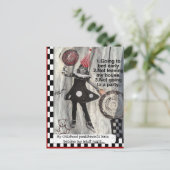 CARTE POSTALE (Debout devant)