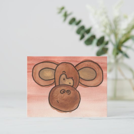 Carte postale (Debout devant)