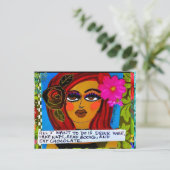 Carte postale (Debout devant)