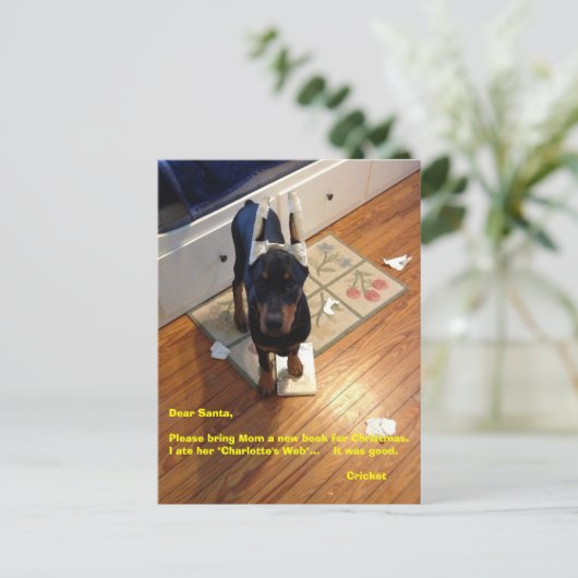 Carte postale (Debout devant)