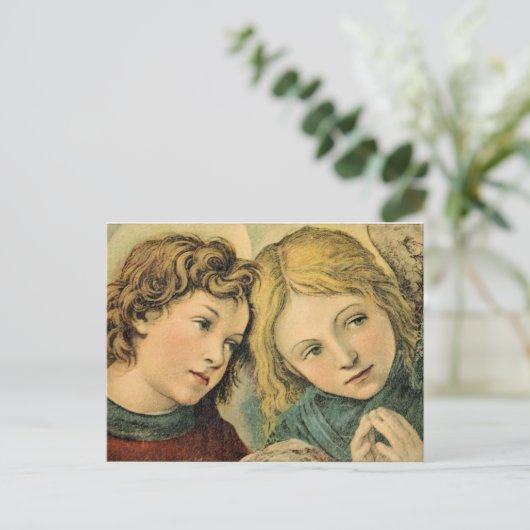 carte postale (Debout devant)