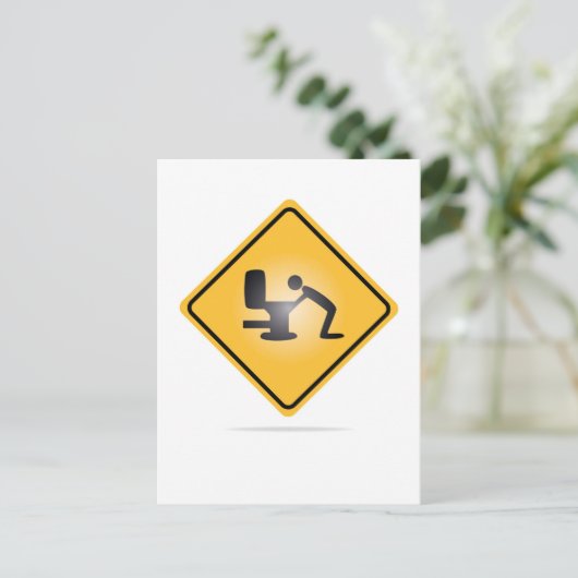 Carte postale (Debout devant)