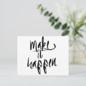 Carte postale (Debout devant)