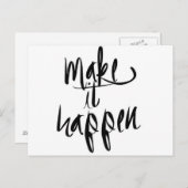 Carte postale (Devant / Derrière)