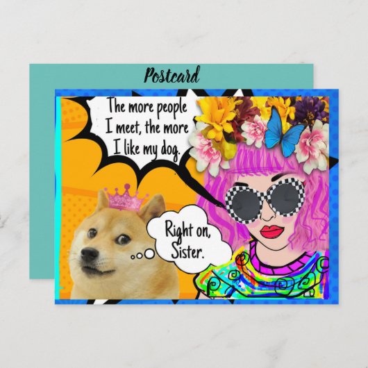 Carte postale (Devant / Derrière)