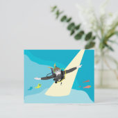 Carte postale (Debout devant)