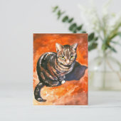 Carte postale (Debout devant)