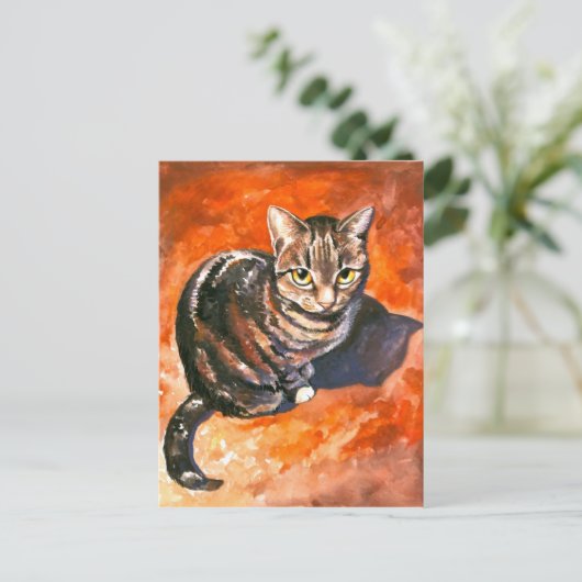 Carte postale (Debout devant)