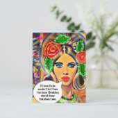 CARTE POSTALE (Debout devant)