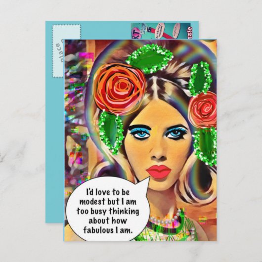 CARTE POSTALE (Devant / Derrière)