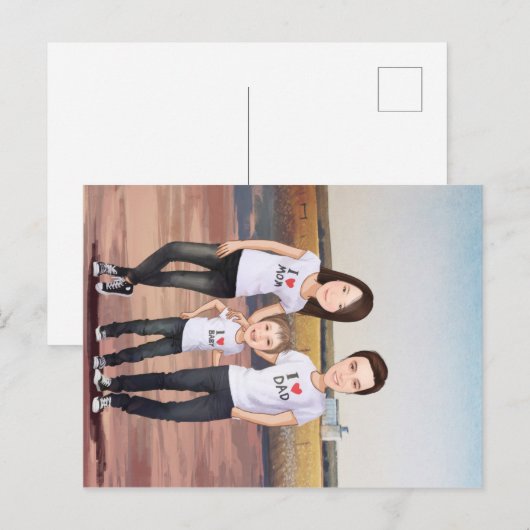 Carte postale (Devant / Derrière)