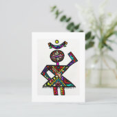 Carte postale (Debout devant)