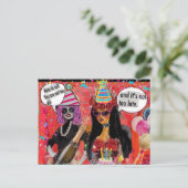 Carte postale (Debout devant)