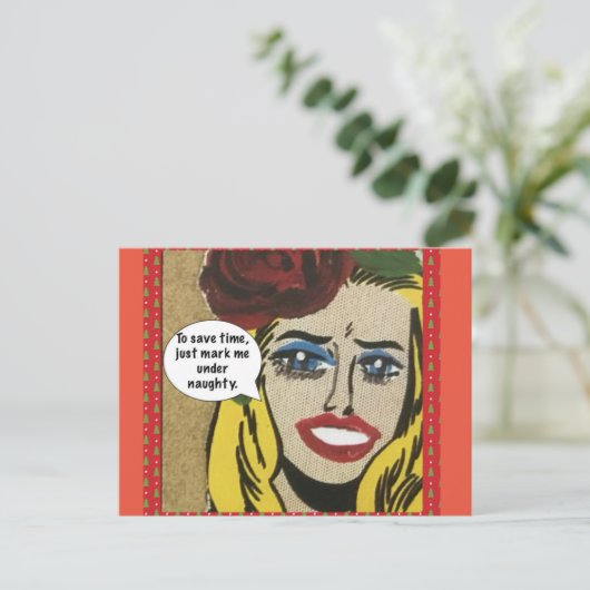 Carte postale (Debout devant)