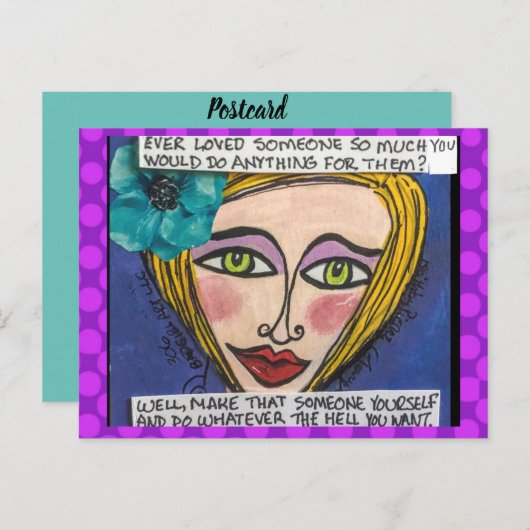 Carte postale (Devant / Derrière)