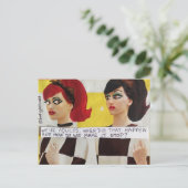 Carte postale (Debout devant)