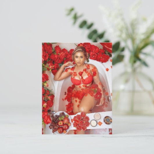 Carte postale (Debout devant)