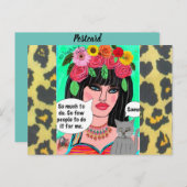 Carte postale (Devant / Derrière)