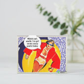 Carte postale (Debout devant)