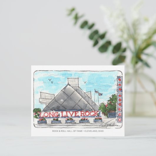 Carte postale (Debout devant)