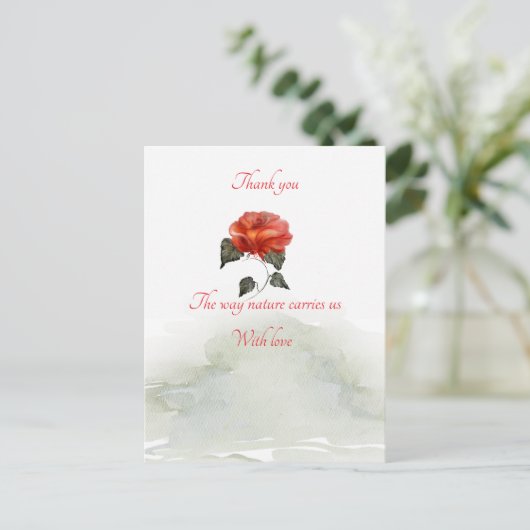 Carte postale (Debout devant)