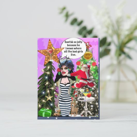 CARTE POSTALE (Debout devant)