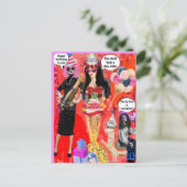 CARTE POSTALE (Debout devant)