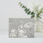 Carte postale (Debout devant)