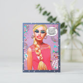 CARTE POSTALE (Debout devant)