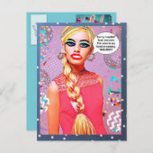 CARTE POSTALE (Devant / Derrière)