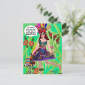 CARTE POSTALE (Debout devant)