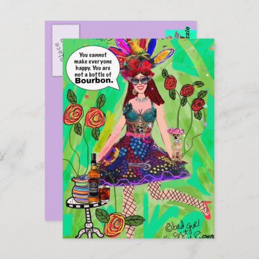 CARTE POSTALE (Devant / Derrière)