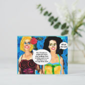 Carte postale (Debout devant)