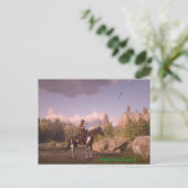 Carte postale (Debout devant)