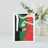 Carte postale (Debout devant)