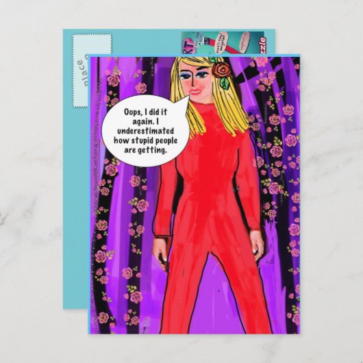 CARTE POSTALE (Devant / Derrière)