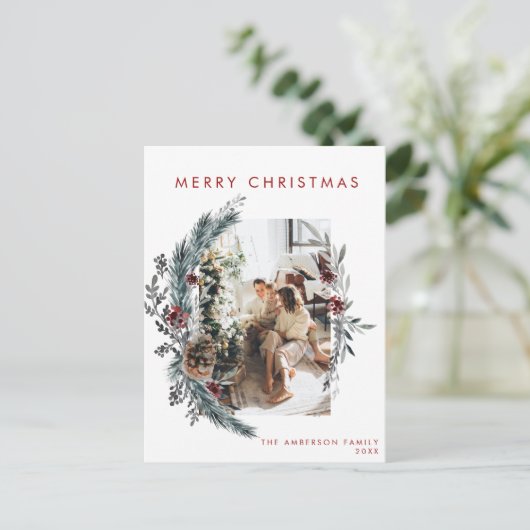 Carte postale (Debout devant)