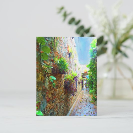 Carte postale (Debout devant)