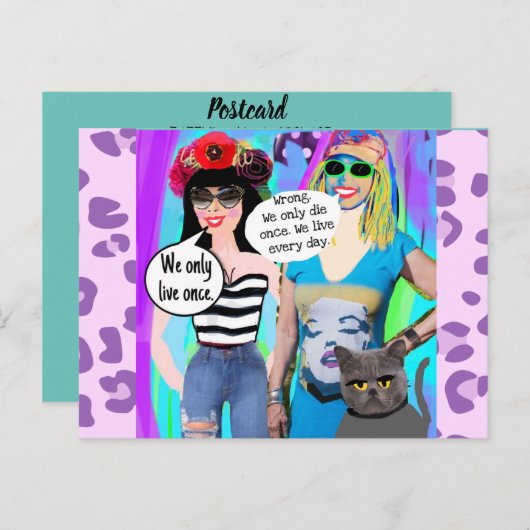 Carte postale (Devant / Derrière)