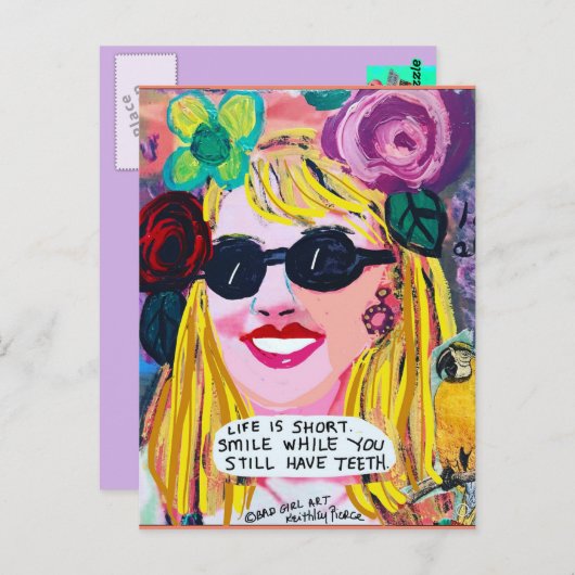 CARTE POSTALE (Devant / Derrière)