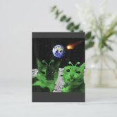 Carte postale (Debout devant)