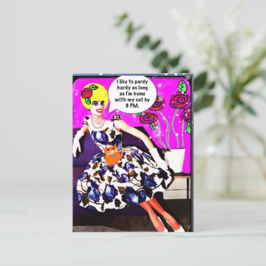 CARTE POSTALE (Debout devant)