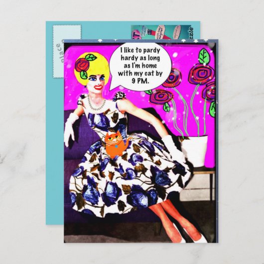 CARTE POSTALE (Devant / Derrière)