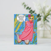 CARTE POSTALE (Debout devant)