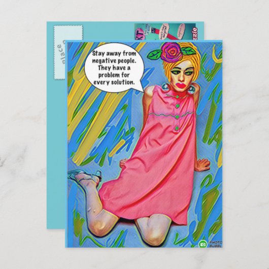 CARTE POSTALE (Devant / Derrière)