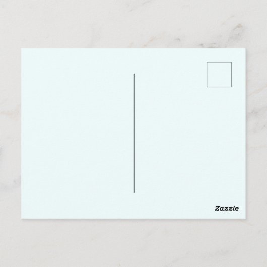 Carte postale (Dos)