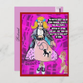 CARTE POSTALE (Devant / Derrière)