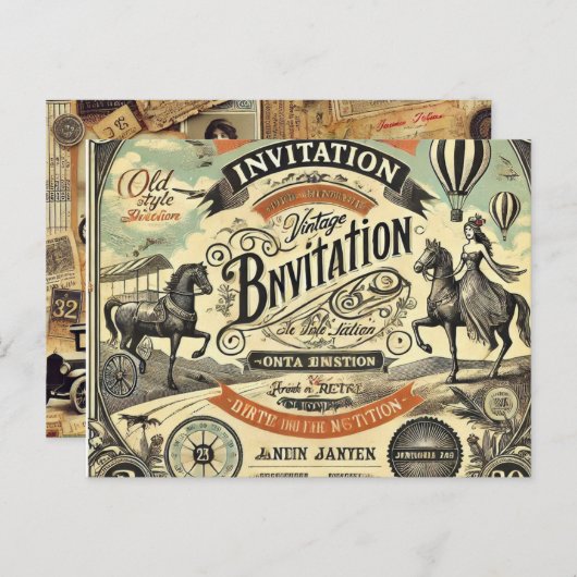 Carte postale (Devant / Derrière)