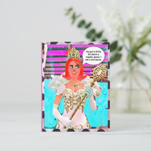 CARTE POSTALE (Debout devant)