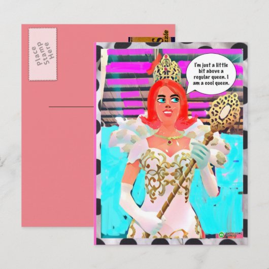 CARTE POSTALE (Devant / Derrière)